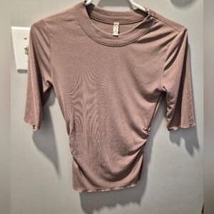 Intimately By Free People Nude Pink Sz Small Tee